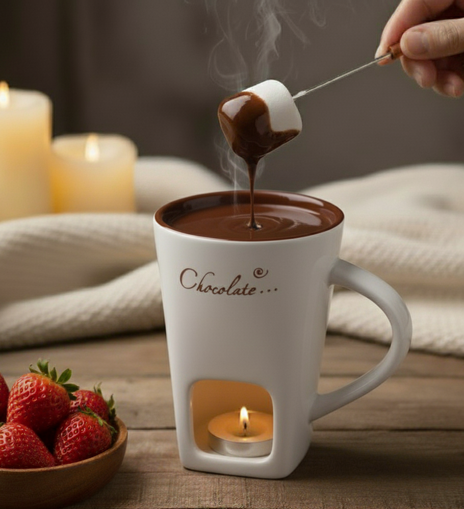 The Sweet Mug - Ceramic Fondue Mug