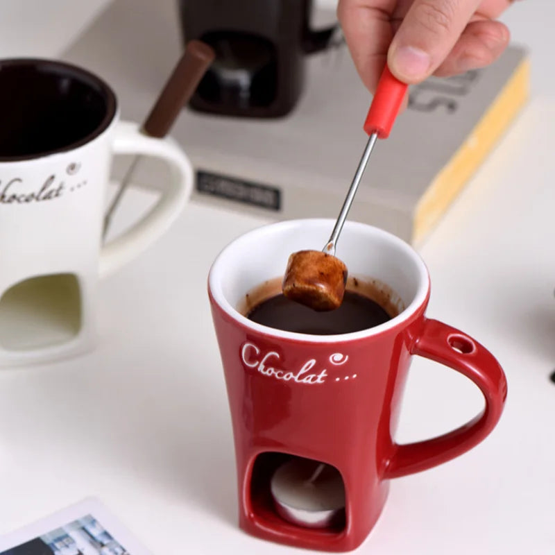 The Sweet Mug™ - Ceramic Fondue Mug