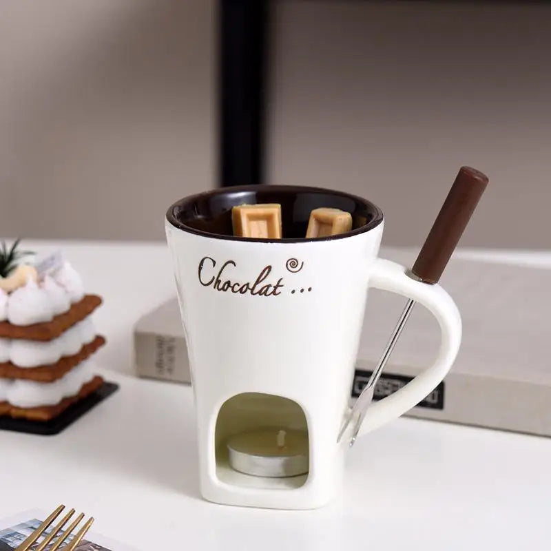 The Sweet Mug™ - Ceramic Fondue Mug