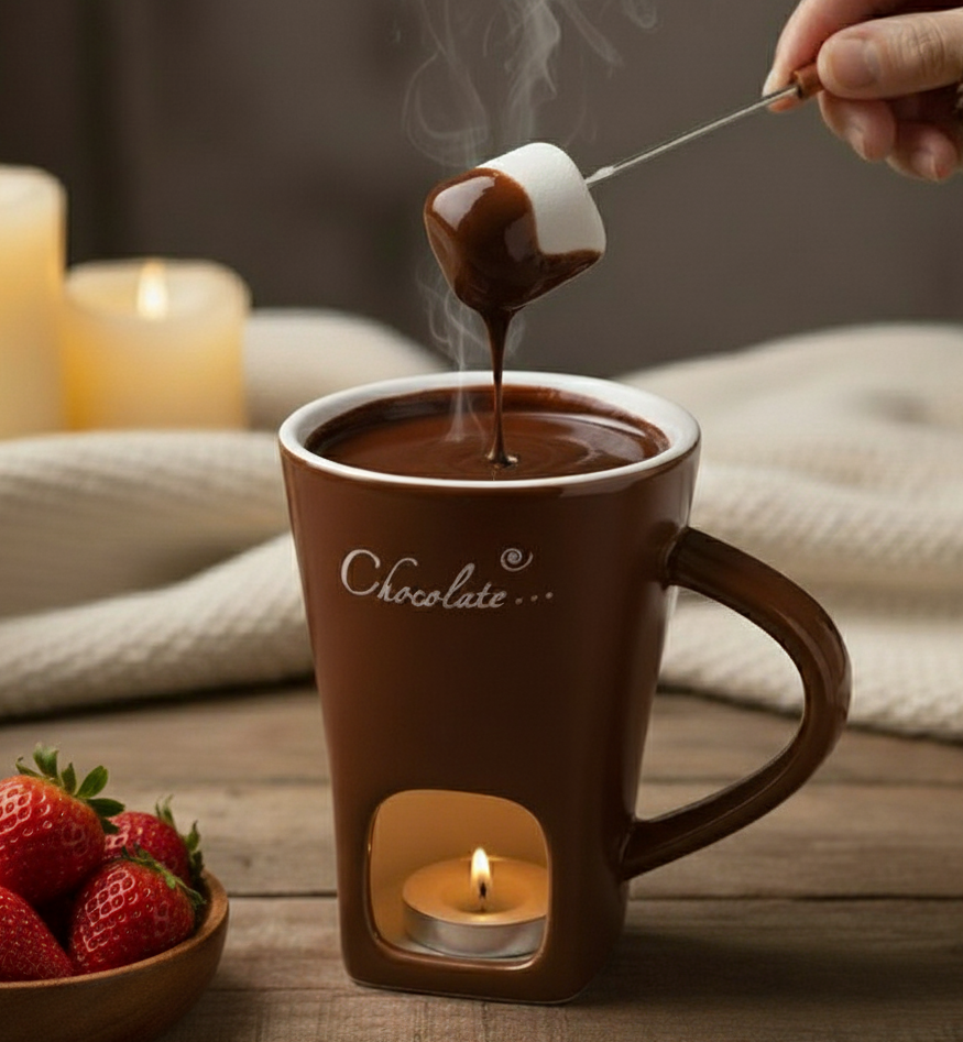 The Sweet Mug - Ceramic Fondue Mug