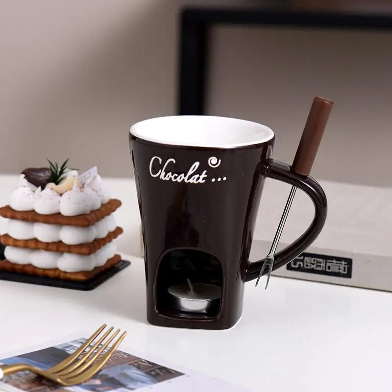 The Sweet Mug™ - Ceramic Fondue Mug